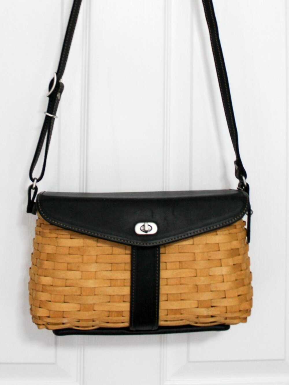 2005 Signed Longaberger Signature Series Basket Purse - Retired w/ Liner ✨